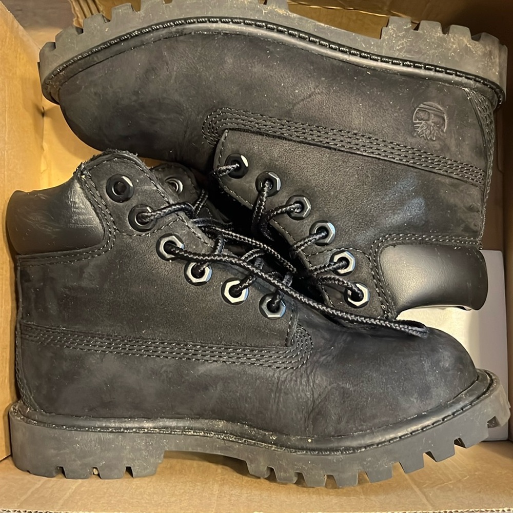 6in black timberland boots